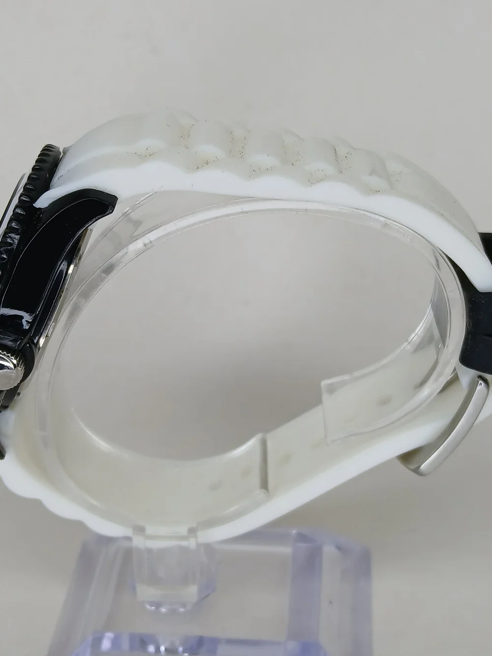 ​Chess Evolution Sports Quartz Watch White Silicone Strap Board Game Theme
